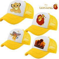 the Lion King Simba Mufasa Children Baseball Caps Cartoon Printed Hat Kids Casual Sun Hat Adjustable Peaked Cap Birthday Gifts