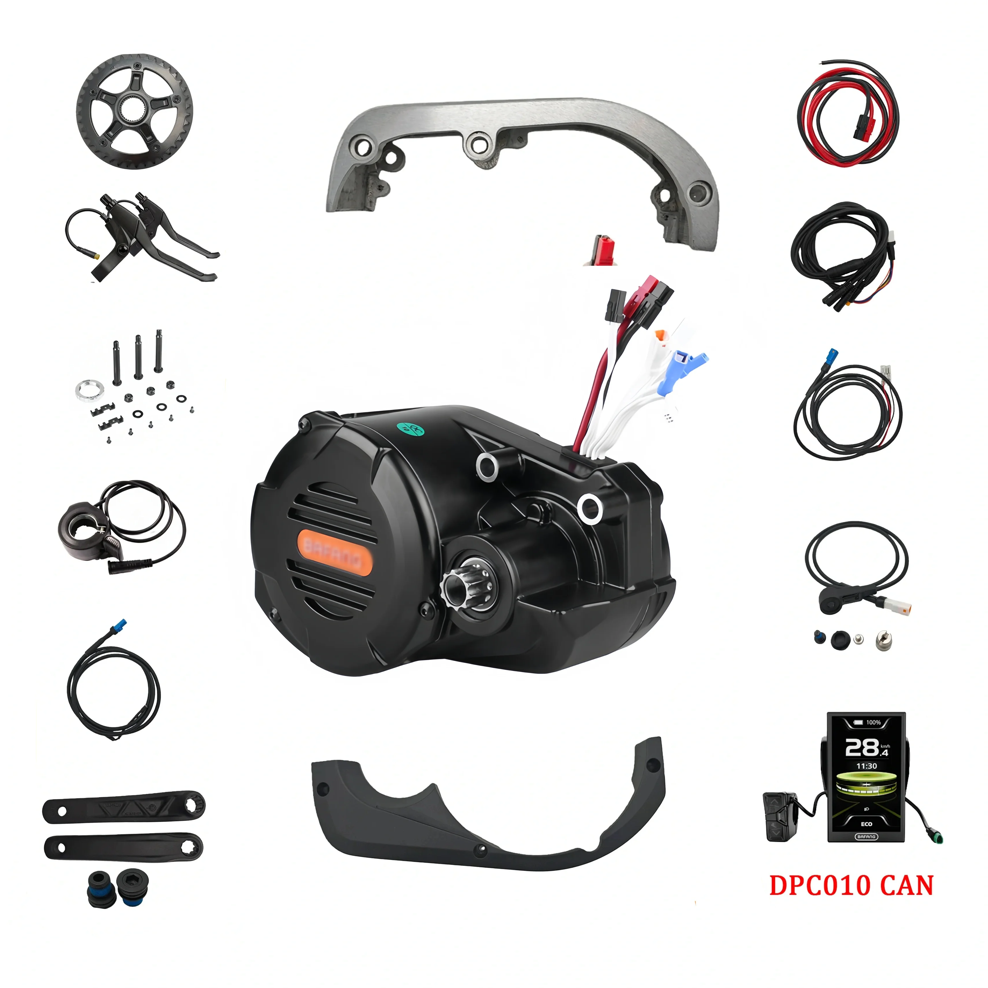 Mid Drive Motor Kit 52V 1000W - ชุดแปลงมอเตอร์ขับกลางสำหรับจักรยานไฟฟ้า Bafang M620 G510 48/52V 1000W