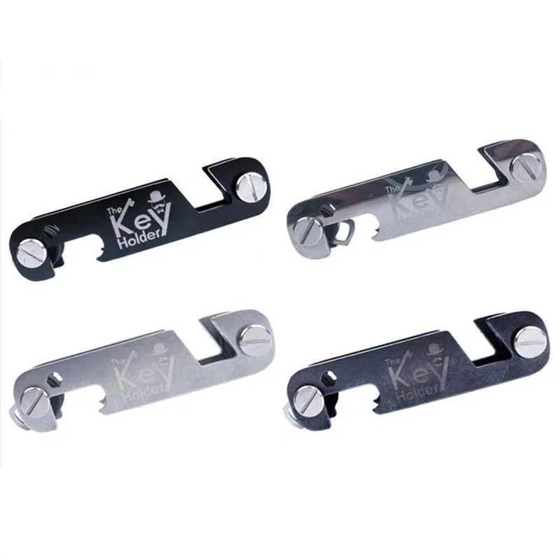 Men Fashion Keychain Holder for Car Keys Wallet Smart Key Organizers Multi-function Portable Car Key Holder Key Bag A-12