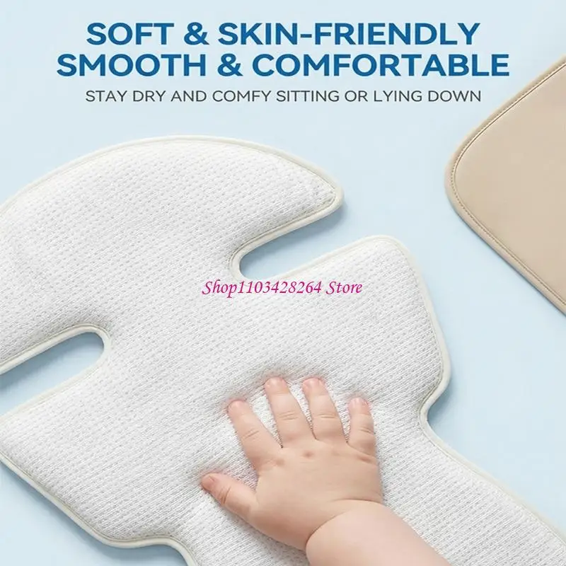 

Portable Infants Baby Strollers Cooling Pad Removable Cover For Child Safety