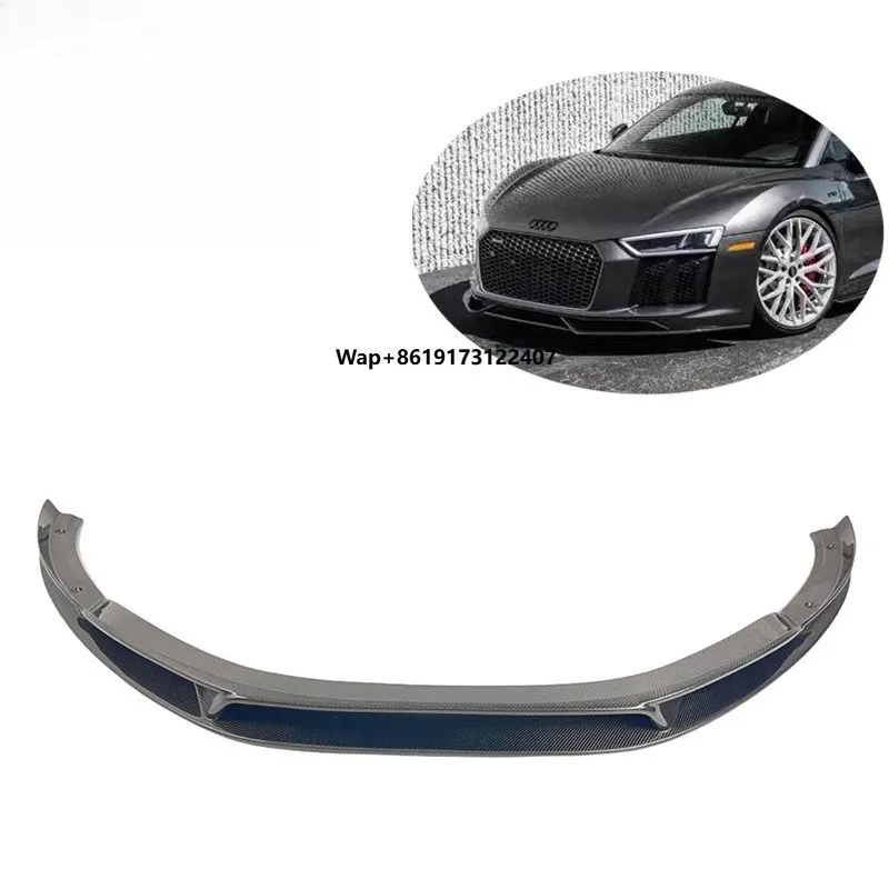 

Спойлер-сплиттер переднего бампера BA Style из карбона для R8 V10 PLUS 2017-19