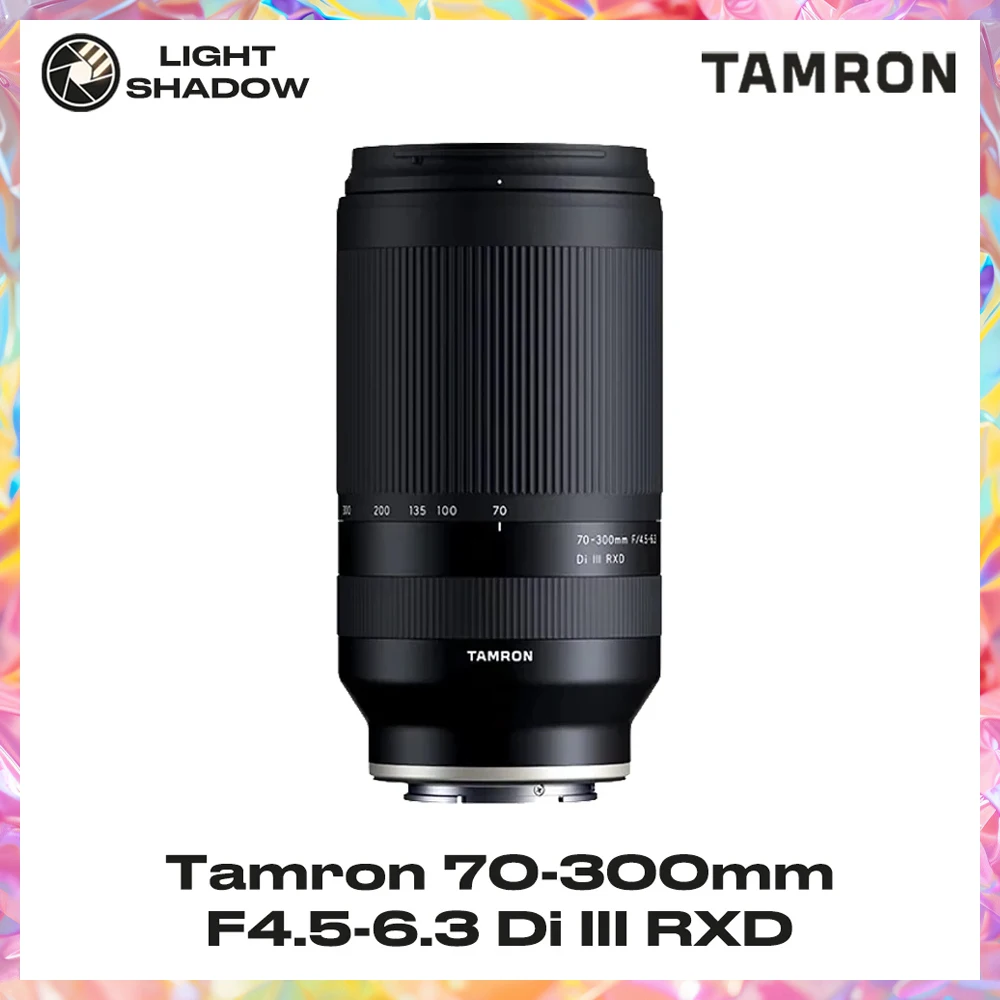 Tamron 70-300mm F/4.5-6.3 Di III RXD Telephoto Zoom Lens for Sony E-Mount Full-Frame Cameras