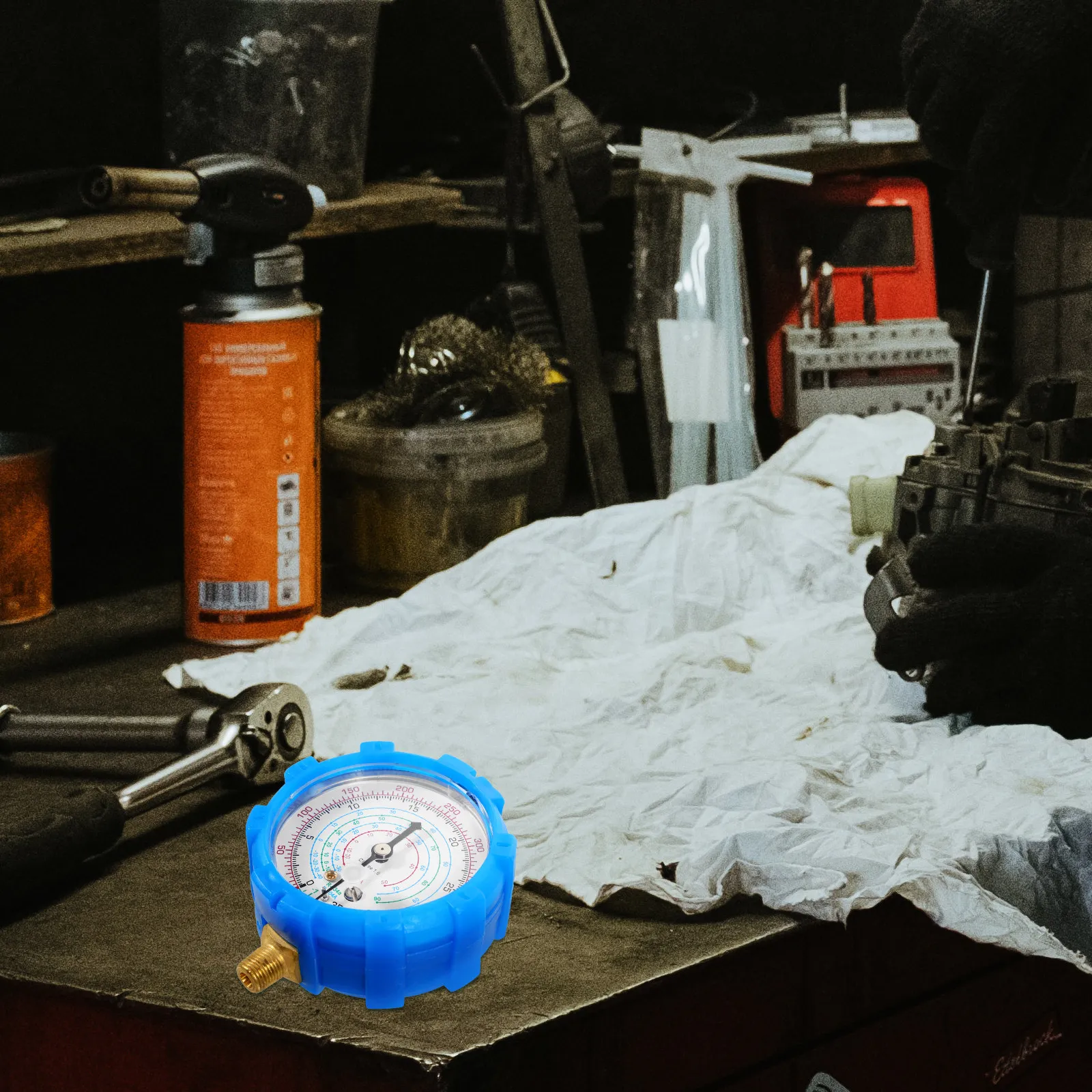

Refrigerant Adding Gauge Convenient and Practical for Ac Repair High Precision Durable Easy to Operate Refrigerant Charge Gauge