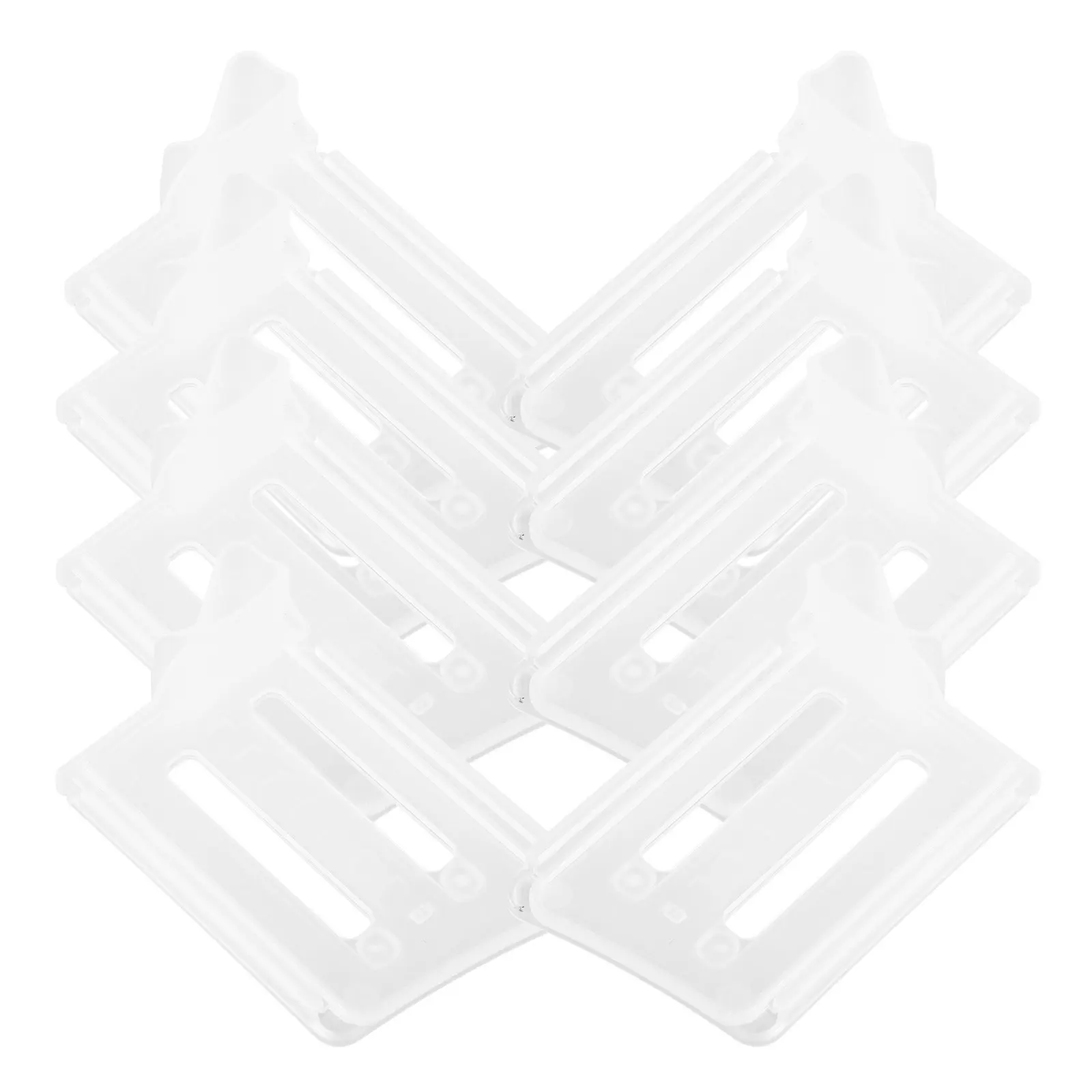8Pcs Refrigerator Side Door Dividers Fridge Storage Organizer Clip Partition Plate Food Classification Separator Drawer view 2