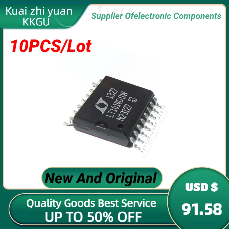 10PCS/Lot New And Original LT1014 LT1014DSW LT1014DSW#TRPBF SOP16 IC Quality Goods