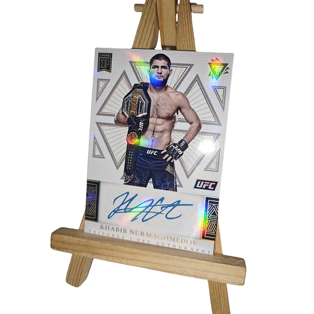 SPORTS DIY UFC national treasure khabib nurmagomedov RAUL ROSAS ALEX PEREIRA Refracted glitter collectible cards holiday gifts - view 2