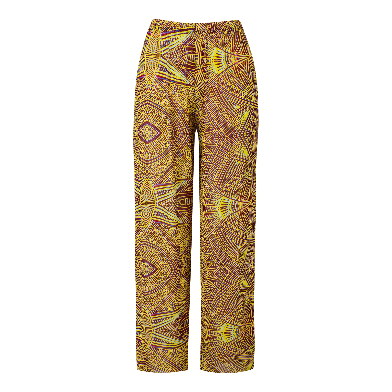 Pantaloni copricostume da spiaggia con volant in rete da donna Copricostume da spiaggia per costumi da bagno Pantaloni con volant da spiaggia Pantaloni estivi 2025