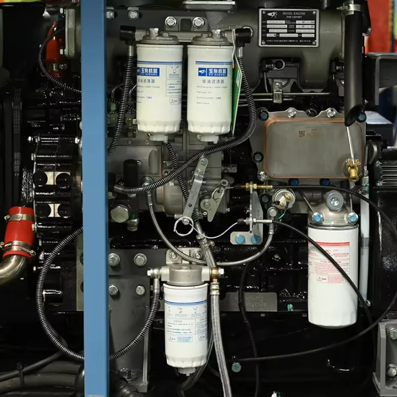 عمل رائع محرك ديزل مستورد 16 بار آلة ضاغط هواء محمول لجهاز حفر آبار المياه