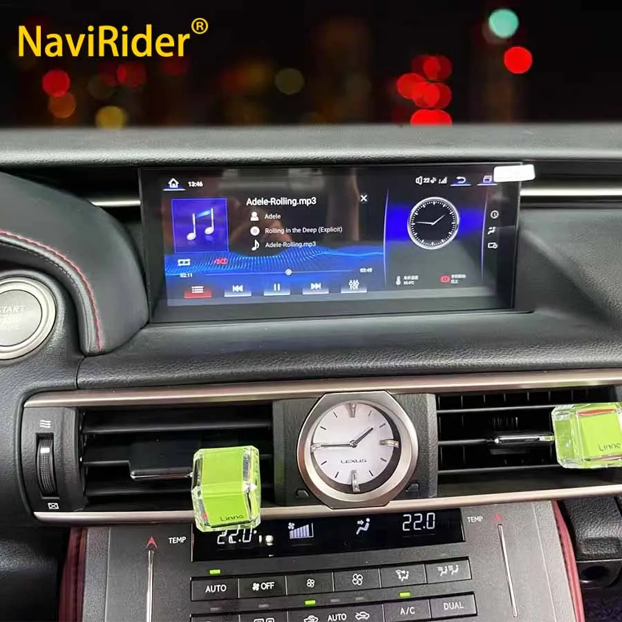 

10.25'' Android Carplay 13 Screen For Lexus RC IS 200 250 300 350 200t 300h 2017 Multimedia Video Player Stereo GPS Headunit