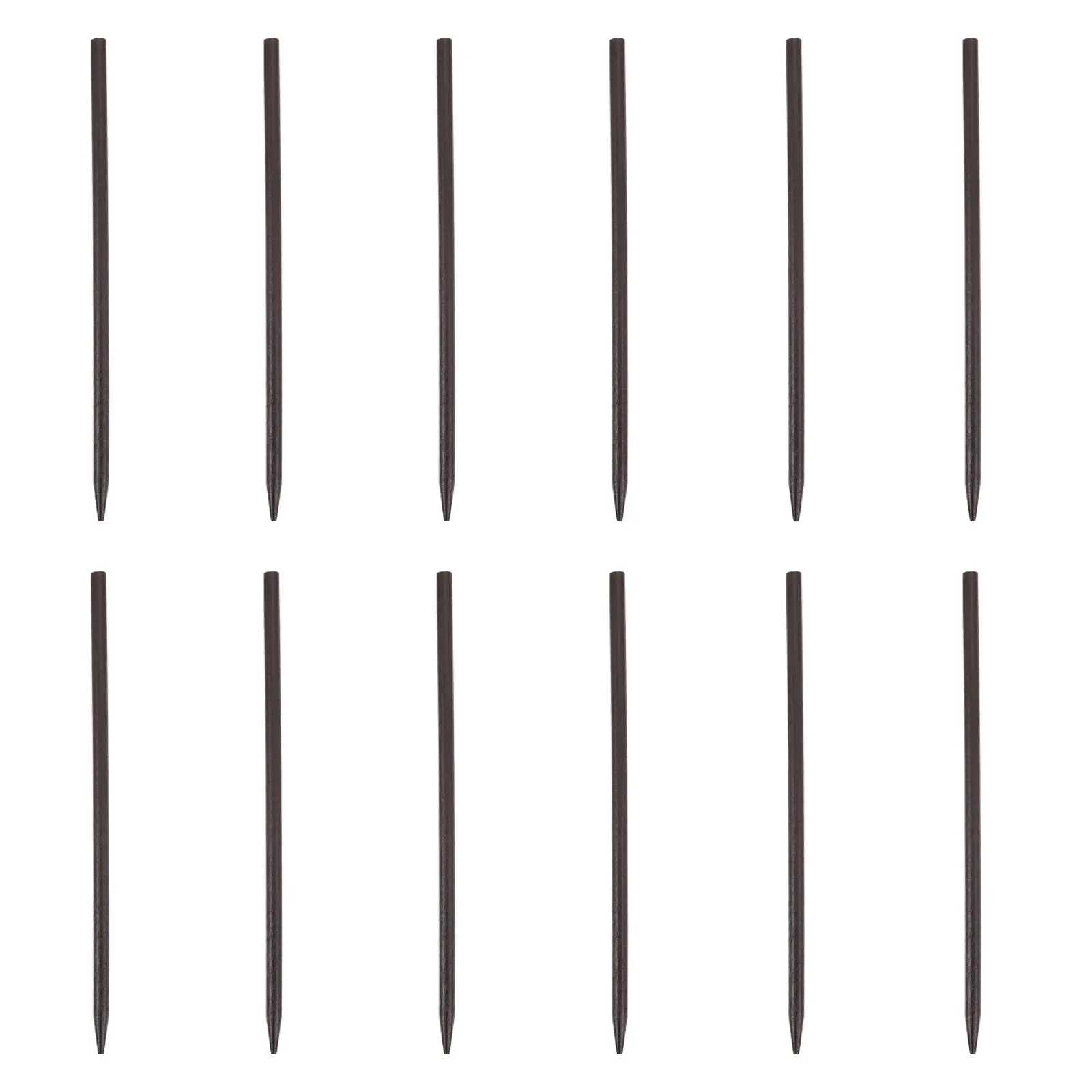 

12Pcs Traditional Style Wooden Hair Chopstick Making Material Retro Delicate DIY Hair Stick Accessory for Hanfu Wedding Craft
