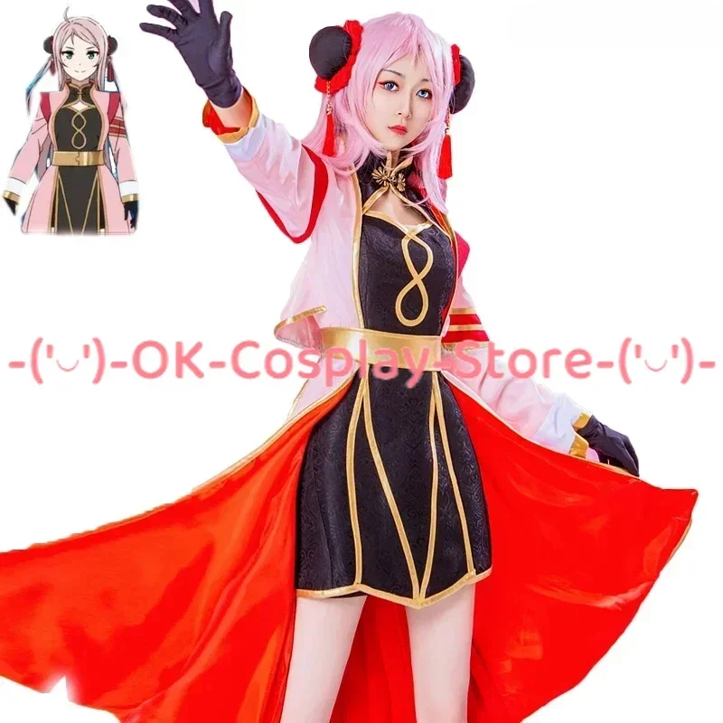 Lovelive Nijigasaki High School Zhong Lanzhu Cosplay Costume Women Cute Dress Suit Party Outfits Halloween Uniforms Custom Made