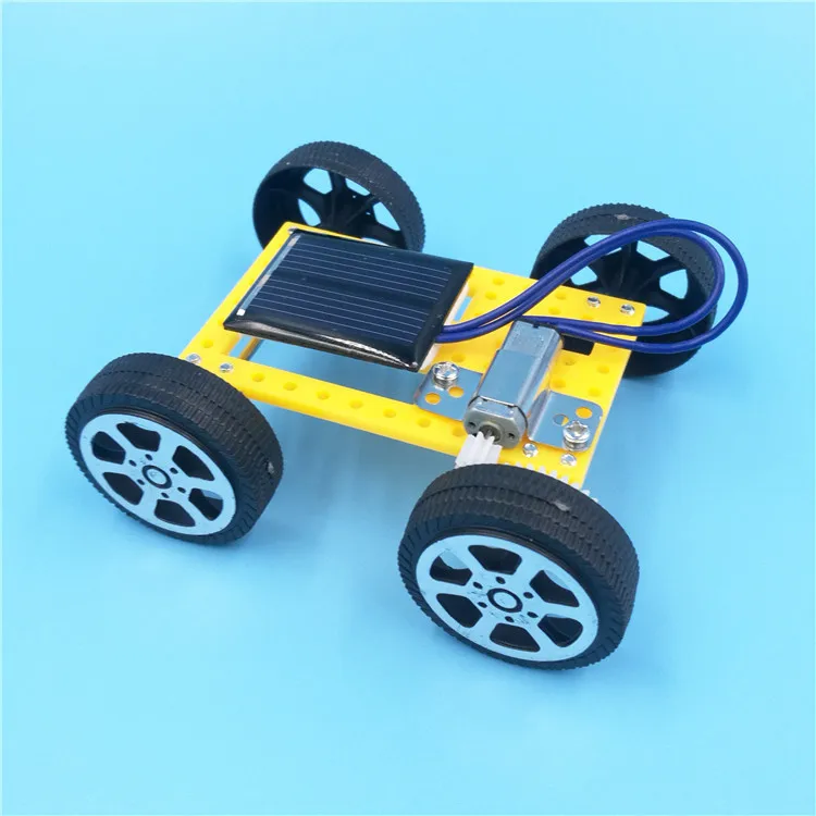 Neue Mini Solar Auto DIY Technologie Kleine Produktion Erfindung Student Stem Wissenschaft Experimentelle Spielzeug Großhandel
