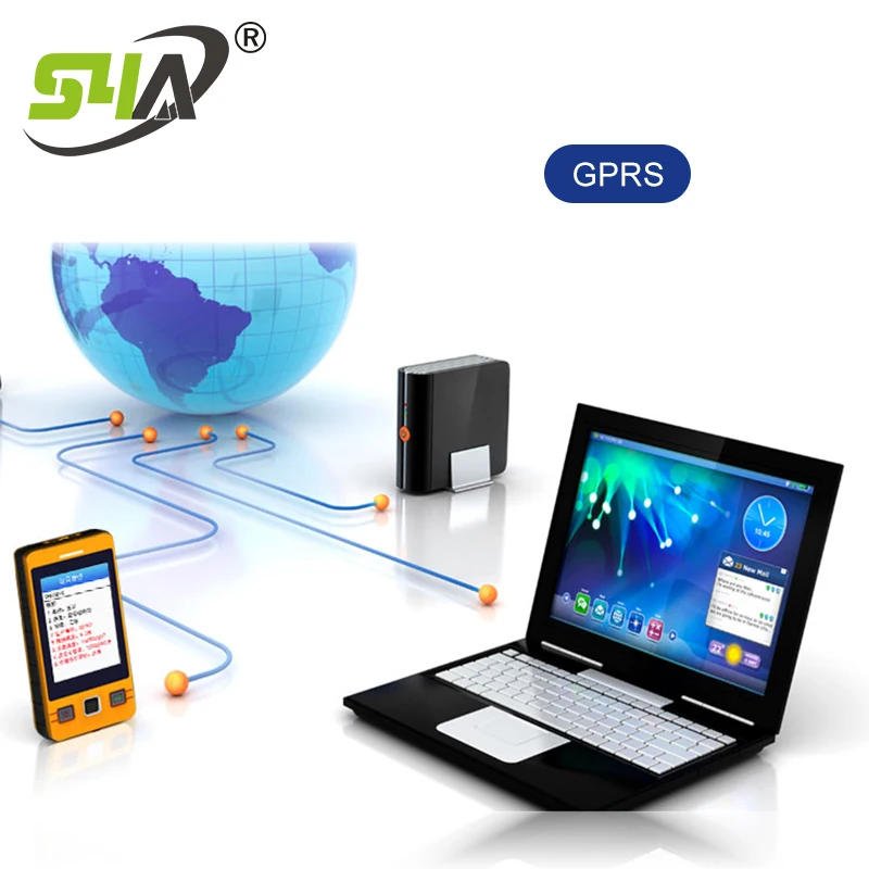 نظام أمان دورية جولة حراسة الأمن Gprs عبر الإنترنت 3G #6