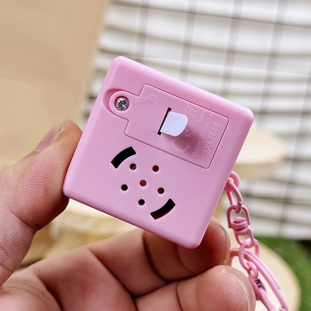 New Cartoon Fidget Keychain Keys Button DIY Keyboard Squeeze Music Keychain Pass The Time Relief Stress Clicker Toy
