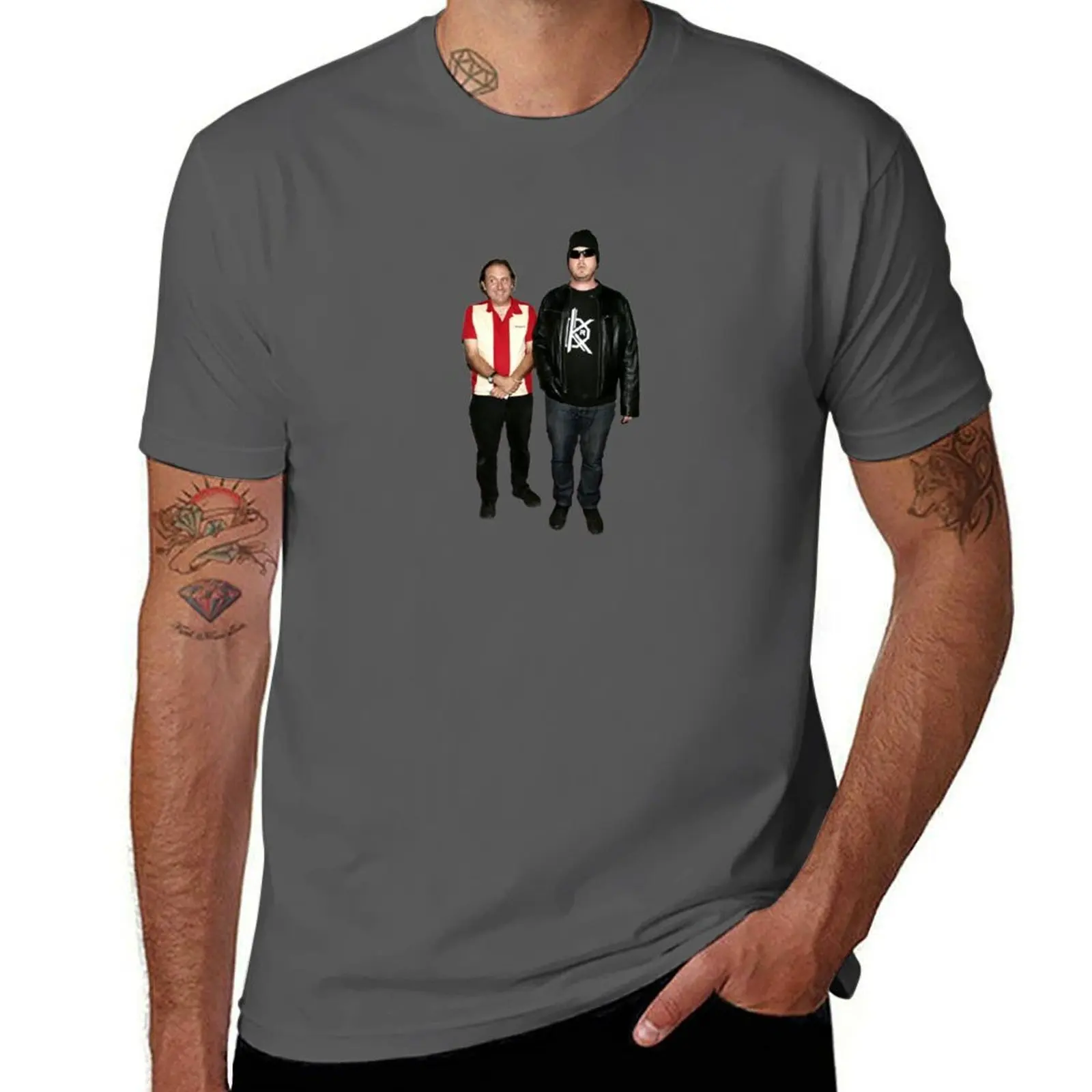2025 new model On Cinema Hosts Tim and Gregg T-Shirt aesthetic clothes tops plaint shirts men