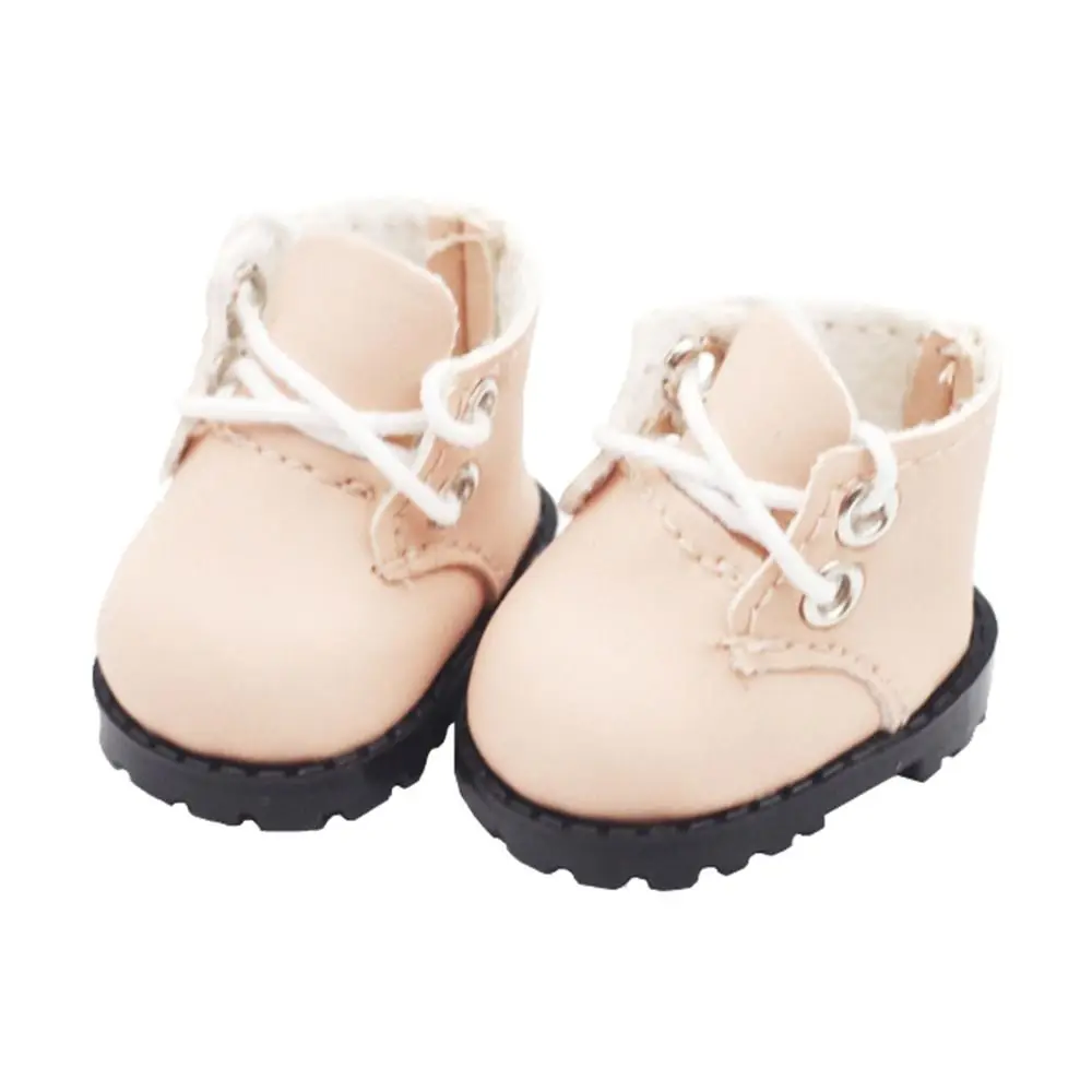 Chaussures de poupée polyvalentes de 3.8CM, faites à la main, chaussures de doigt de remplacement, chaussures de poupée Kawaii, accessoires de poupée en coton