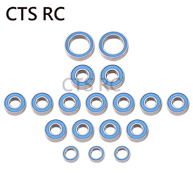 Zestaw uszczelnionych łożysk RC Car 18szt do Tamiya CC-01 CC01 1/10 RC Crawler Car Części do modernizacji Akcesoria