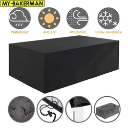 Outdoor Sofa Cover | Outdoor Table & Chair Cover | Terrace Furniture Cover – Square Universal for Patio Garden Balcony