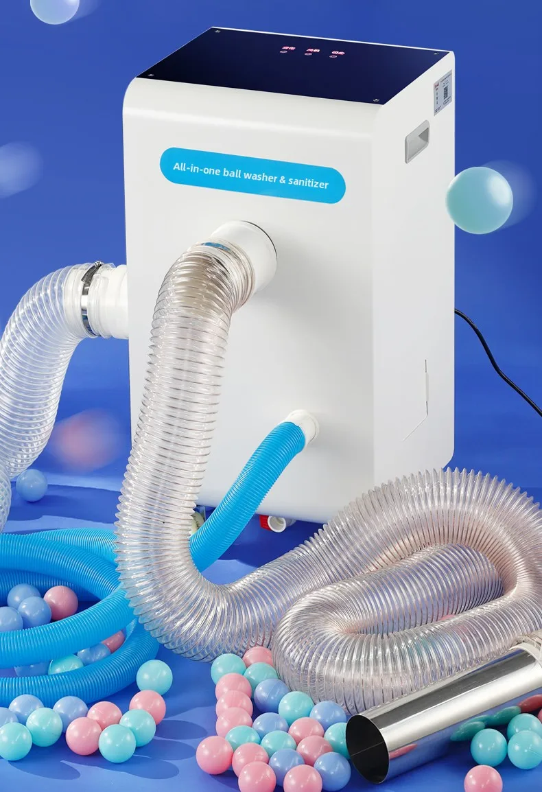 Ocean ball washing machine not stuck ball pool cleaning machine Bobo ball atomization sand pool disinfection machine equipment