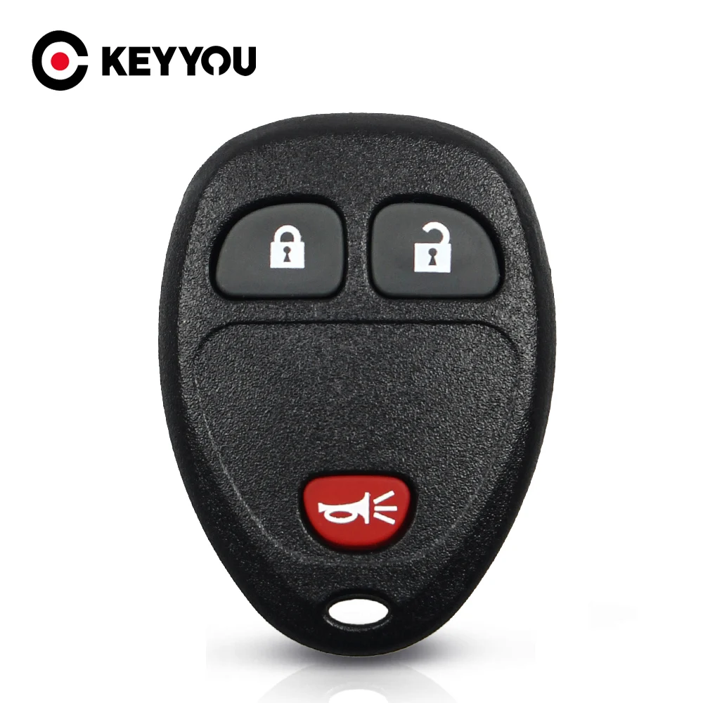

KEYYOU 10PCS Replacement Car Remote Key Case Shell For Chevrolet For Buick