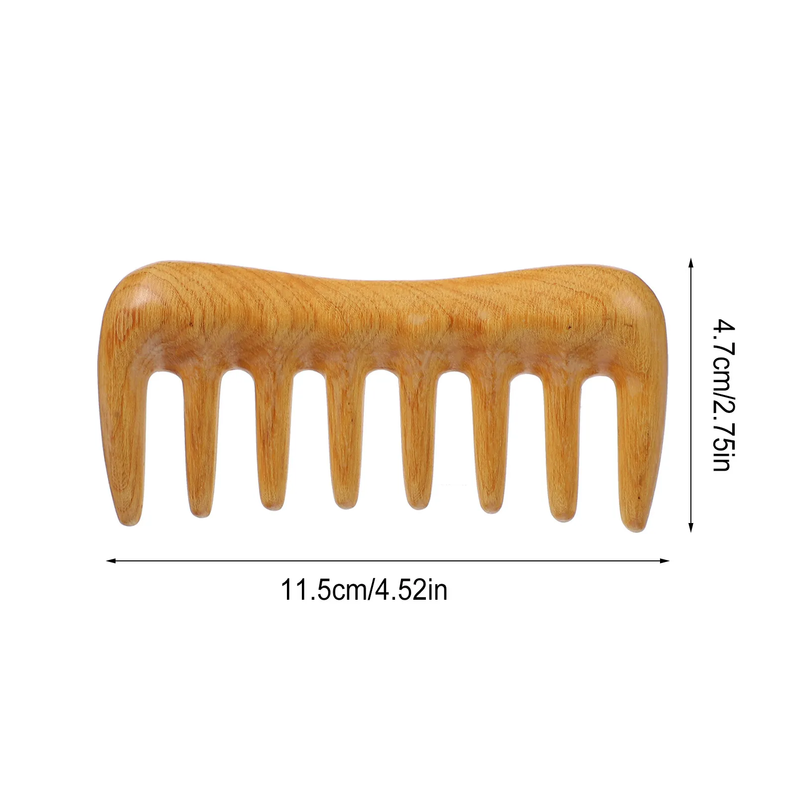 Natural Hair Comb Wide Tooth Men Massaging Massage Brush Toothed Wide-tooth Hairdressing