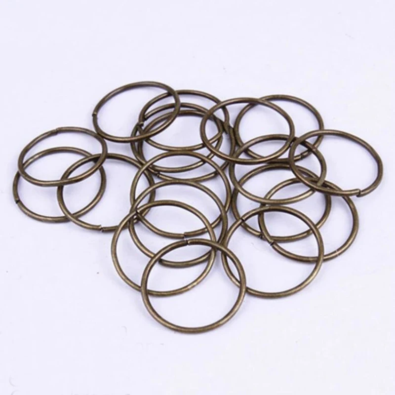 50pcs/lot Gold/ Silver Hair Braid Dreadlock Beads Cuffs Rings Tube Hoop  Hair Rings Hair Styling Tools & Accessories for Women