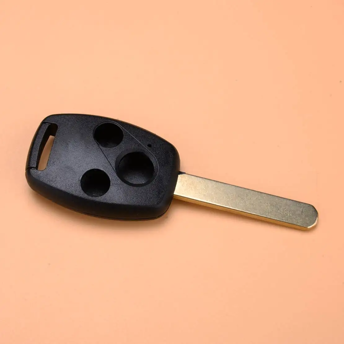 

3 Buttons Remote Key Fob Shell Case Uncut Blank Blade Fit for Honda Accord Civic Pilot