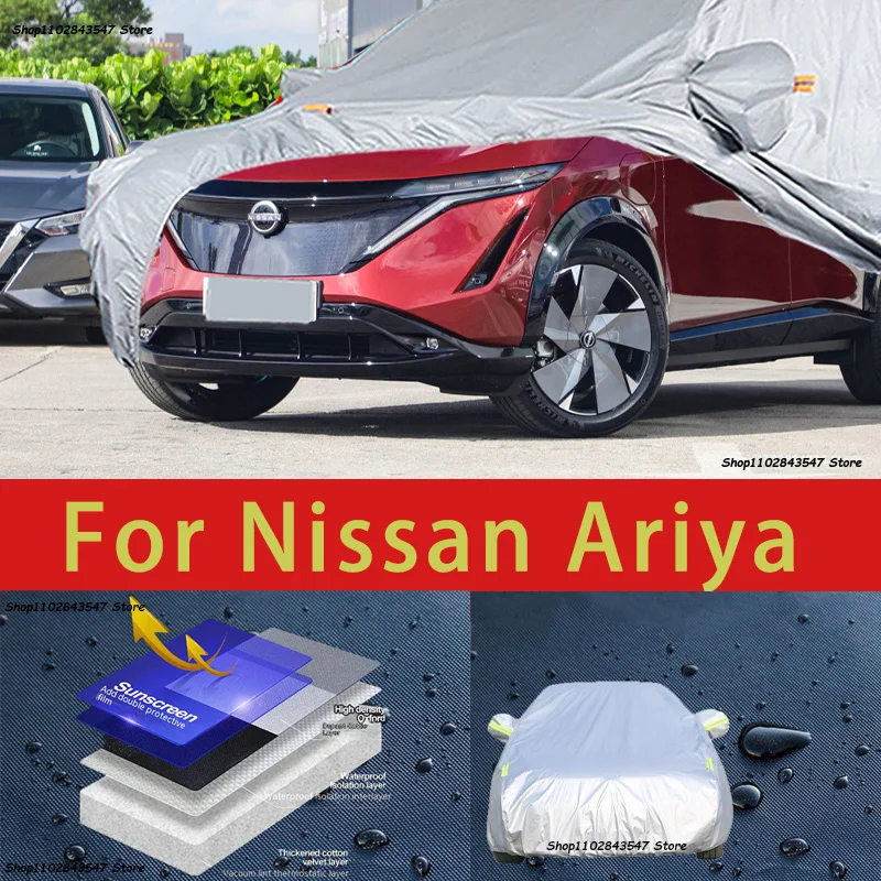 

Защитный чехол для Nissan Ariya, защита от солнца, защита от охлаждения, автомобильная одежда, защита краски автомобиля