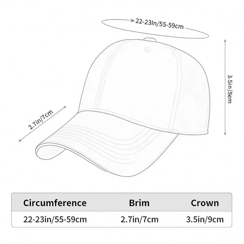 1pc Unisex Golf Club Baseball Cap - Lightweight, Breathable Quick-Dry Hat with 
