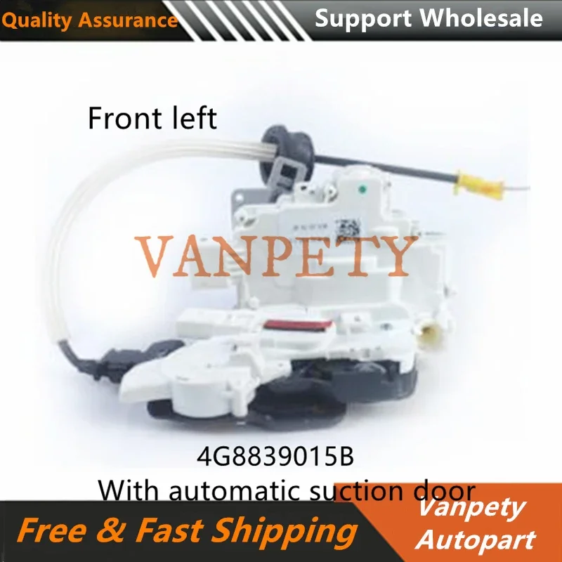 4G8839015A 4G8839015B 4G8839016A 4G8839016B New Door Lock Actuator Rear Left with Automatic suction door For Audi RS7 A7 A6 A8