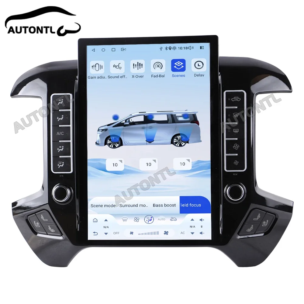 

Для Chevrolet Silverado 2013-2019 GMC SIERRA 2014-2020 аудио 2 din android приемник tesla стиль авто мультимедиа DVD play GPS