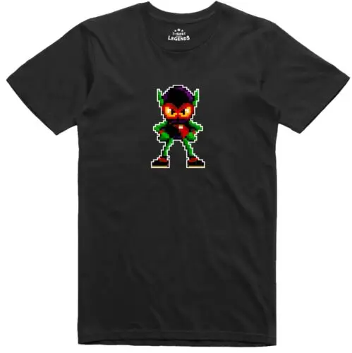 T-shirt Zool Rétro 16 Bit Ère Amiga Gamer Pixel