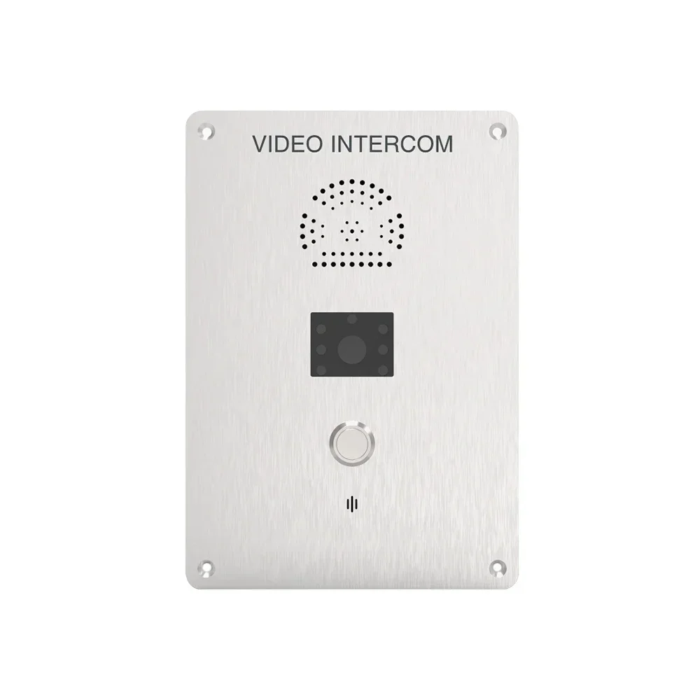 IP/4G video intercom with HD camera suitable for subway, carriage, and cleanroom video telephony