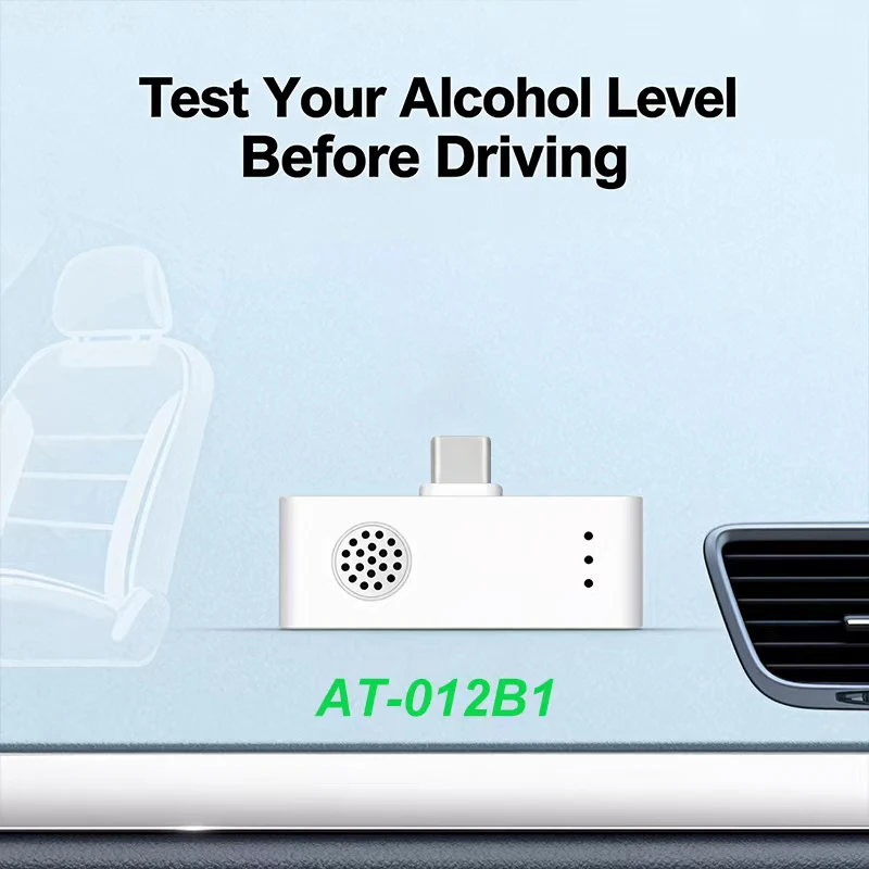 GREENWON Accurate BT & APP Wireless Breath Alcohol Tester Breathalyzer Analyzer Type-C