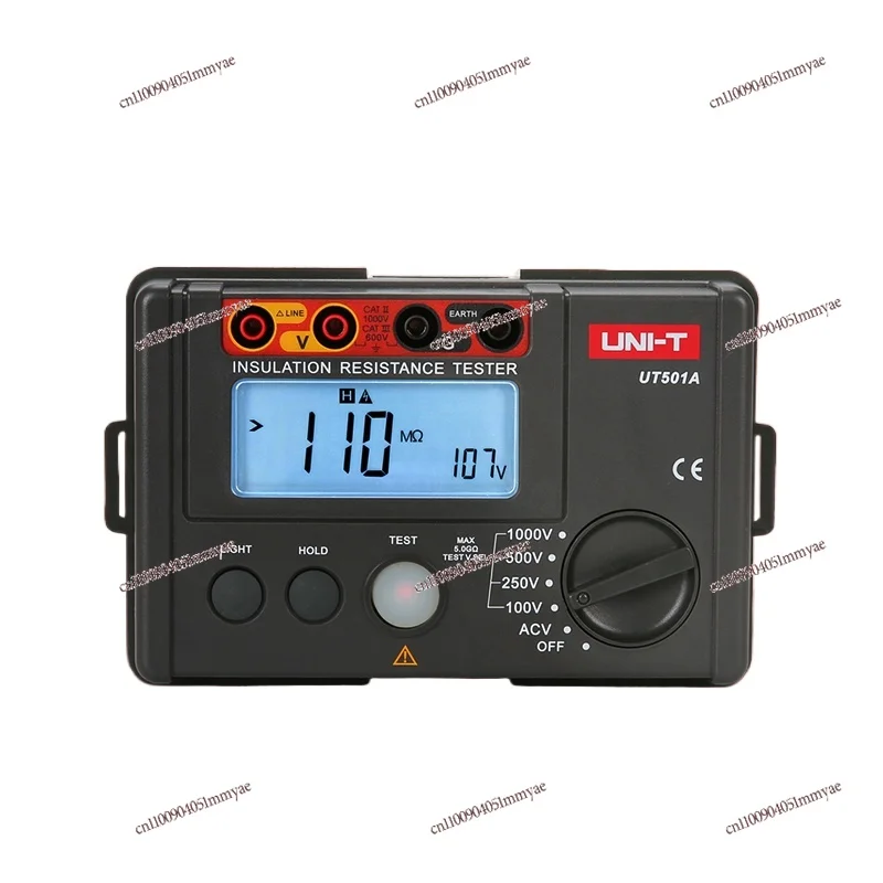 

Insulation Resistance Tester Megohmmeter 1000V Shake Meter UT501A Digital Digital Display Electronic UT505A