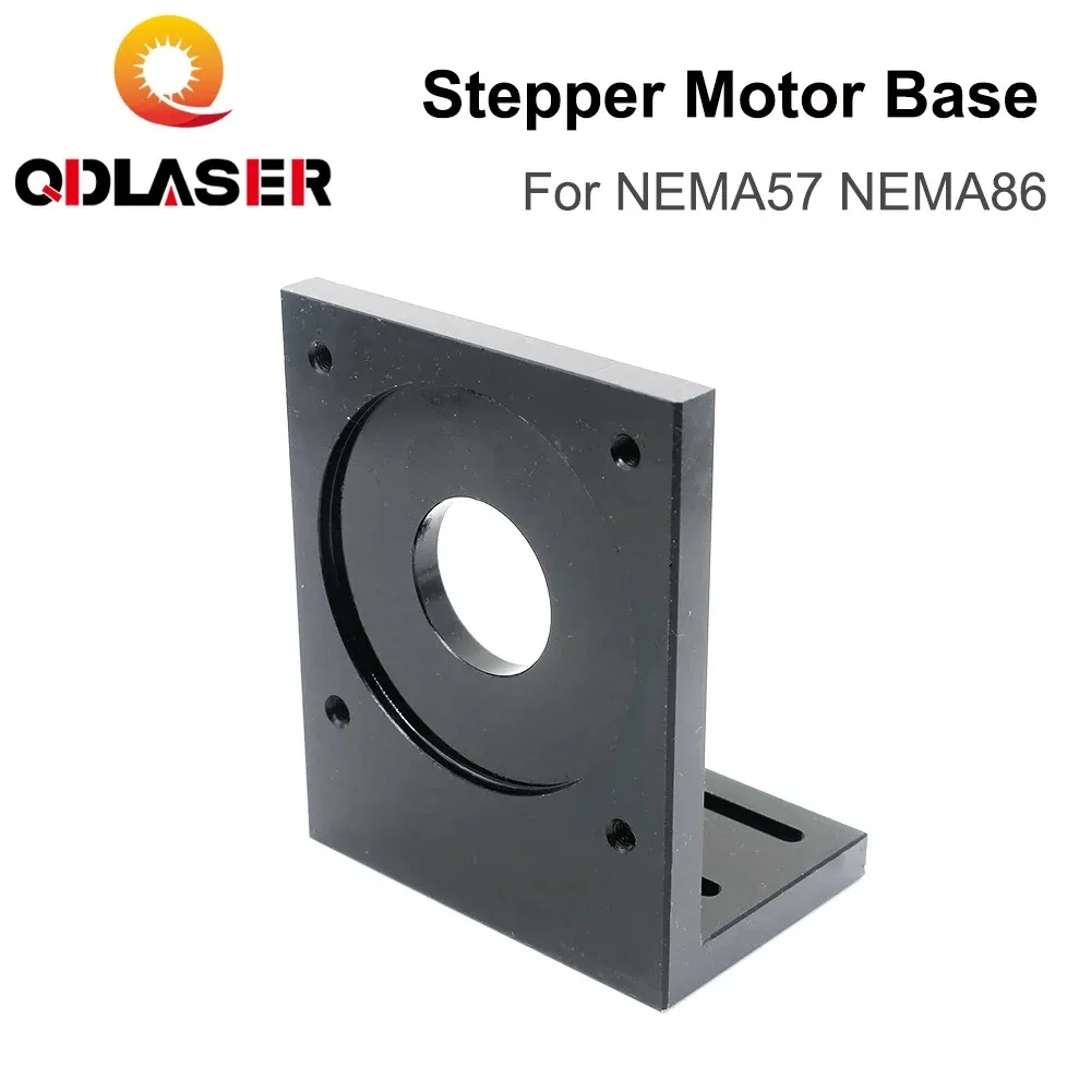 

QDLASER Motor Base For NEMA57 NEMA86 Stepper Motor Aluminum Fixed Seat Fastener mounting Bracket Support