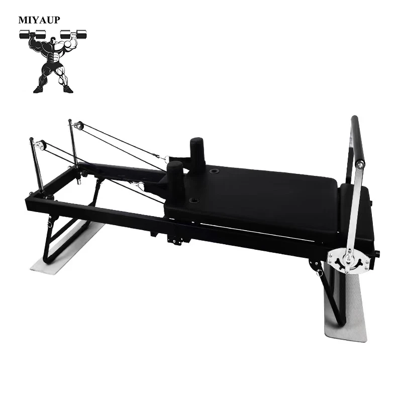 MIYAUP-Non-Slip Pilates Reformers with Box, Best Metal Spring, Free VAT, Luxury Core Bed