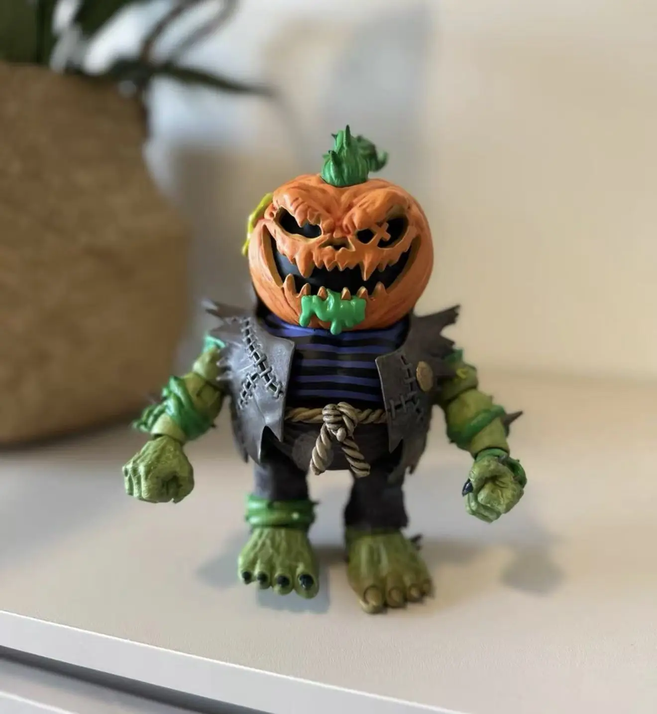 [In Stock] Megalopolis Original Madballs DNA Ghosts Pumpkin Farmer Halloween Cutable Doll Tide Play Model Toy Gift Ornament