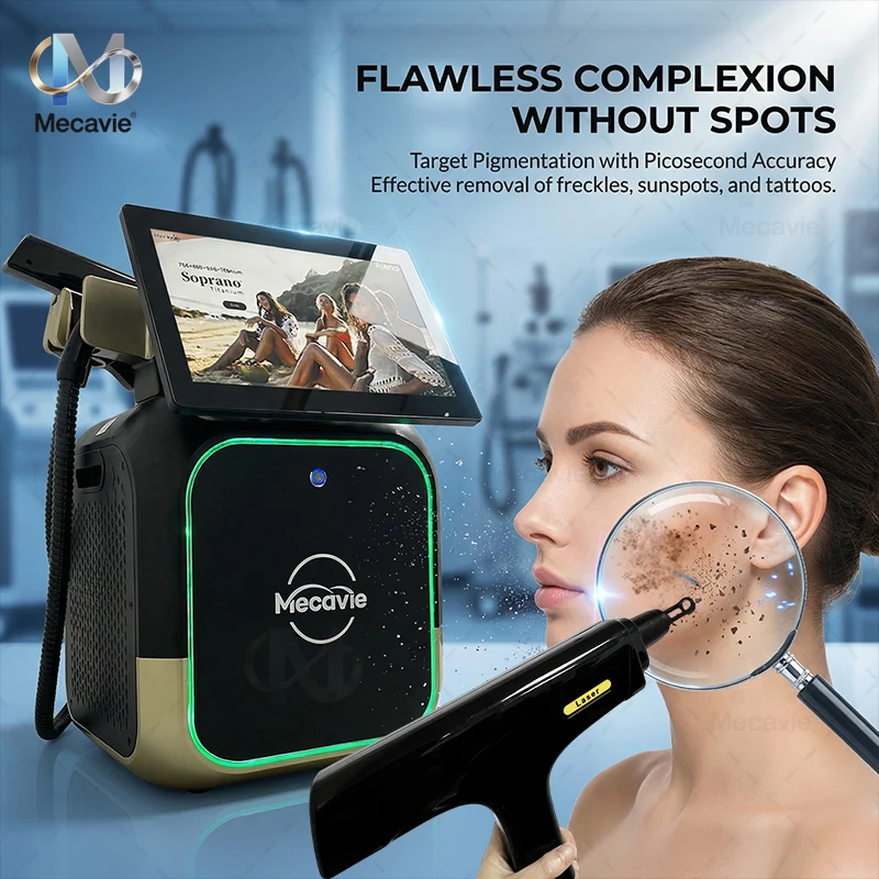 

Новейший аппарат для безболезненной лазерной эпиляции Soprano Titanium Ice 4-в-1 с технологией FAC (755/808/940/1064 нм, 4 длины волны): ND:YAG+RF+DPL