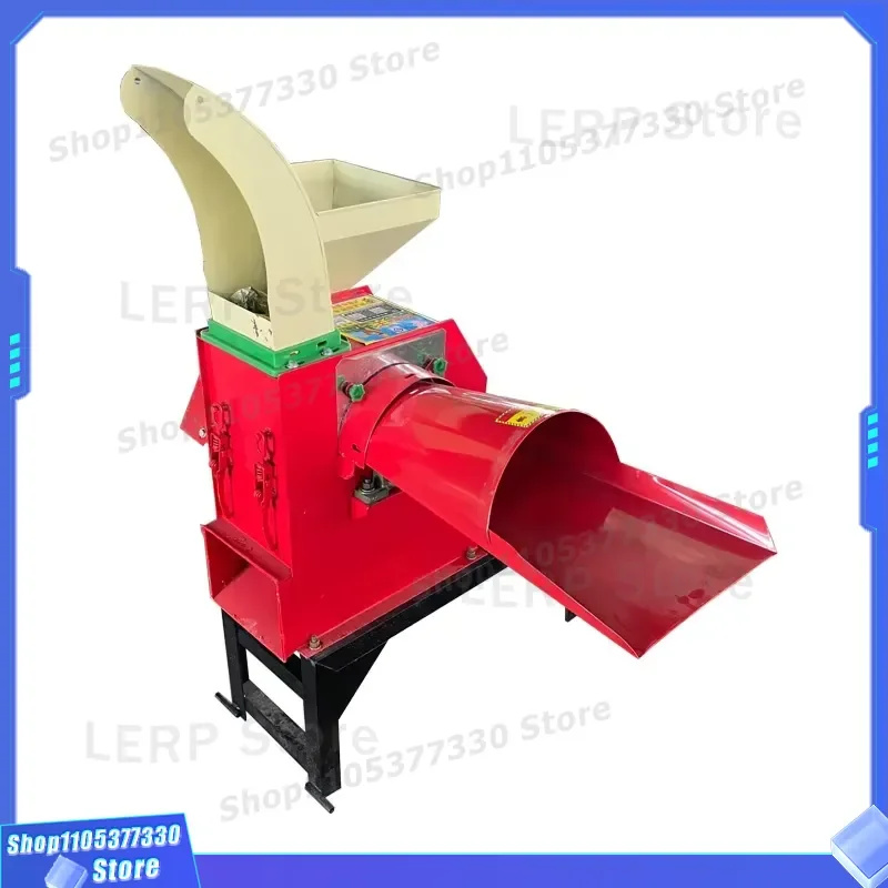 Multifunctional Corn Straw Feed Grinder Cutting Kneading Machine Small Wet Dry Lawn Mower 550-1000 kg/h Capacity High