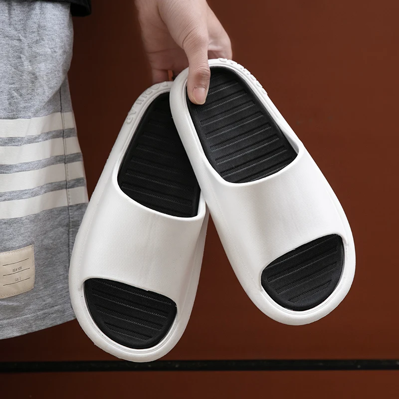 Men's Non-slip Slippers Summer Shower Household Lightweight EVA Open Toe Multi-Color
