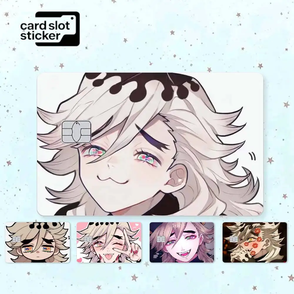 Anime Cute D-Doumas  Credit Card HD Stickers Game Card Decal Small Chip Waterproof Sticker Gift