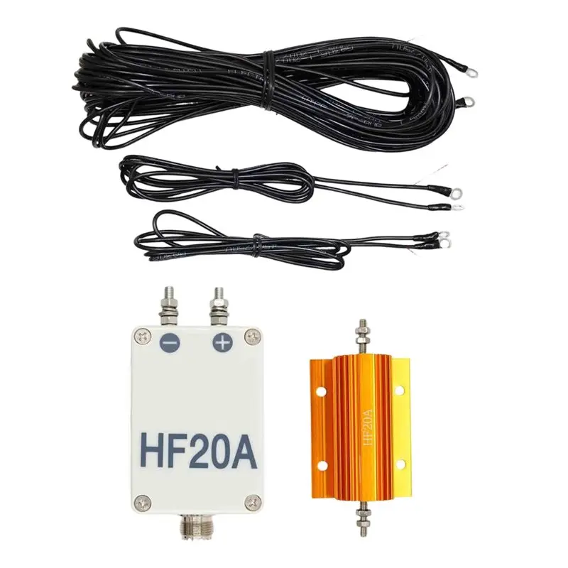 

【РЕКОМЕНДУЕМ】Коротковолновая антенна HF20A, полнодиапазонная, 1,5-30 МГц, без слепых зон, для наружных радиостанций и раций, аксессуары