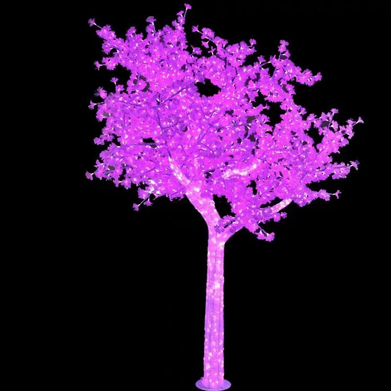 luxury Led Crystal Christmas Light Cherry Blossom Tree 480/576pcs Led Bulbs 1.5m/5ft Height Indoor Or Outdoor Use