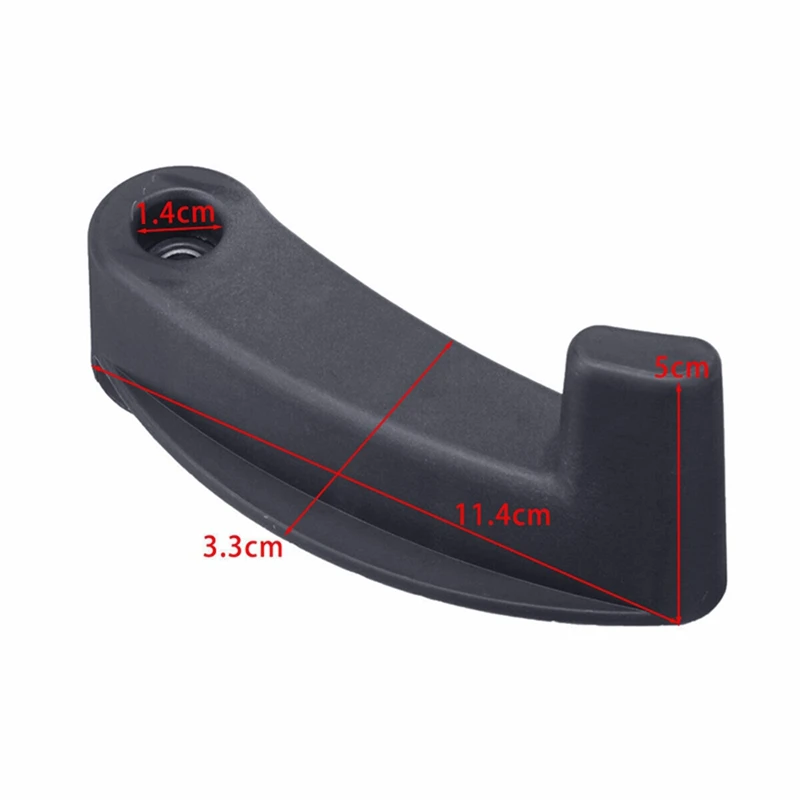 Maçaneta interna interna da porta para Fiat Ducato, Peugeot Boxer, Relé Citroen, 735471000, 53282489, 735536268, 4X