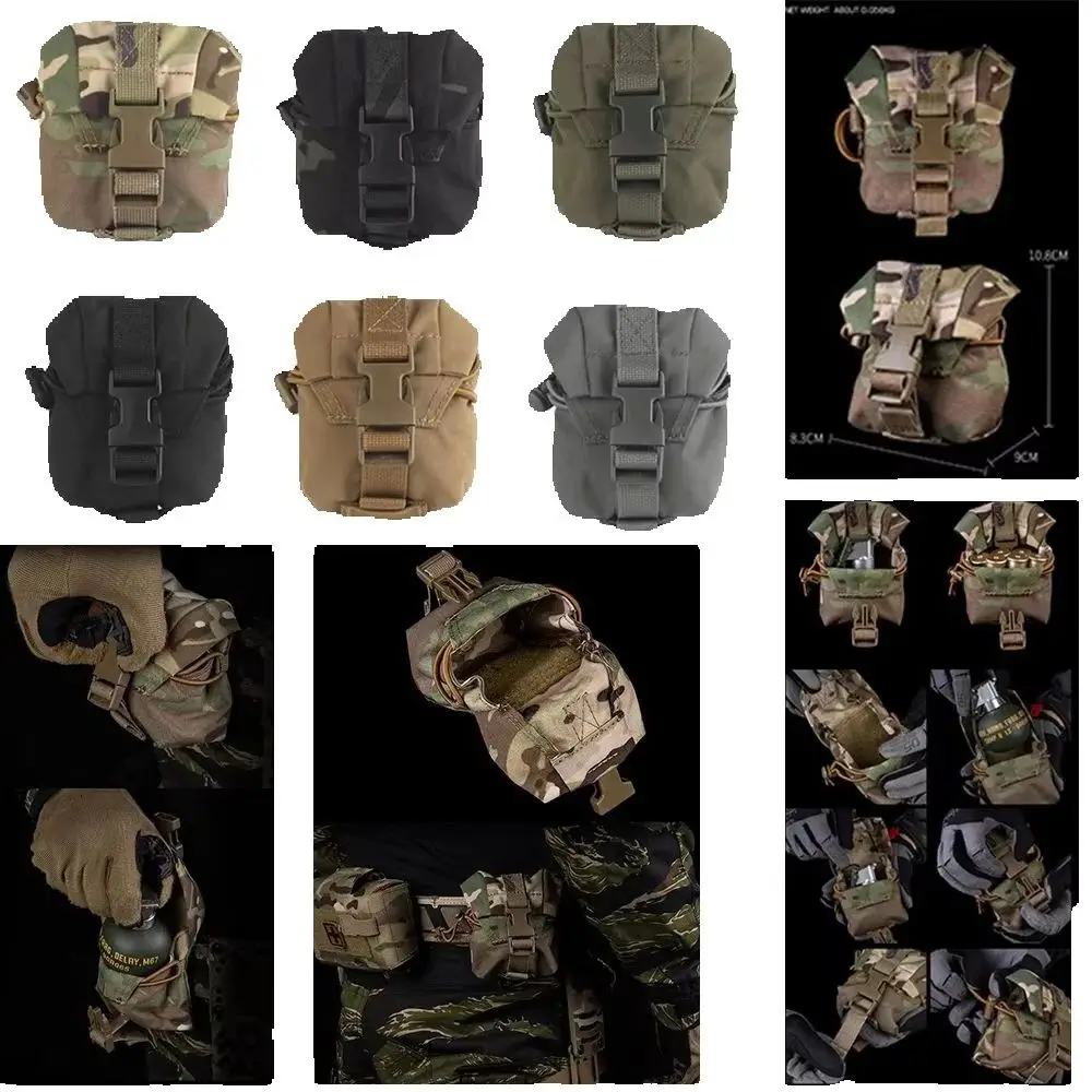 

Тактическая многофункциональная сумка для гранаты MOLLE, поясная сумка для хранения, расширительная установка, охотничье боевое снаряжение, сумка для гранаты