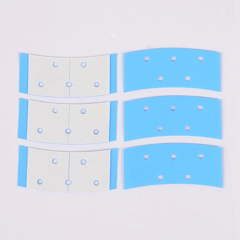 36 Strips Double Sided Adhesive Tape with Five Small Breathable Holes for Wig, Toupee, Hair Piece