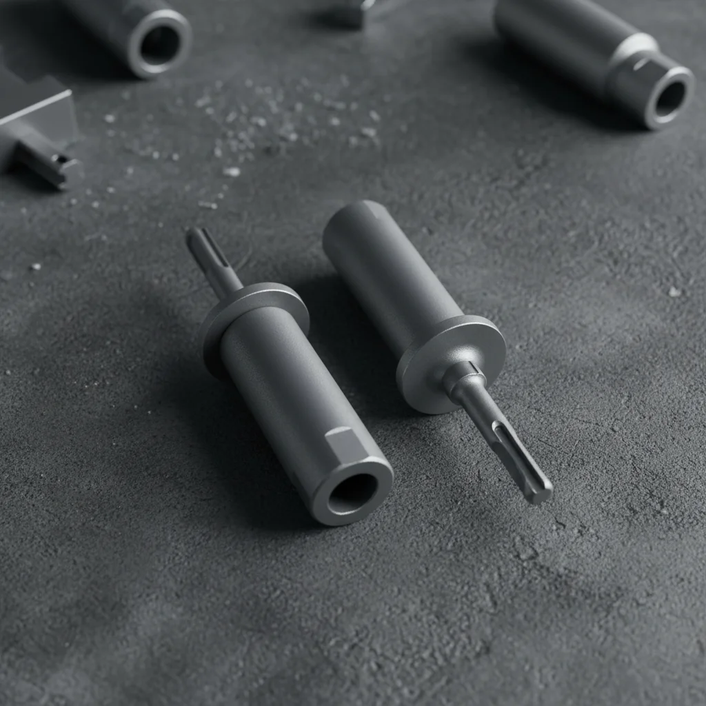 

2PCS 16 And 20mm 42CrMo Steel Combination Pile Hammer Socket Set Ground Rod Driver Detachable Split Pile Hammer Tool Parts