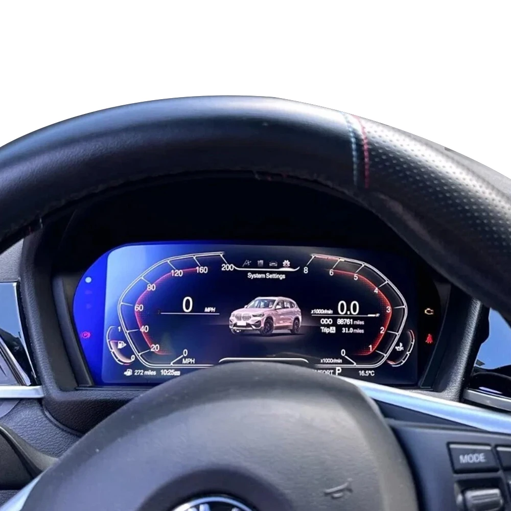 12.3 "LCD عداد السرعة لوحة القيادة الرقمية العنقودية أداة العنقودية ل 1 2 سلسلة F20 F22 F52 X1 X2 F39 F48 F49 لينكس #2