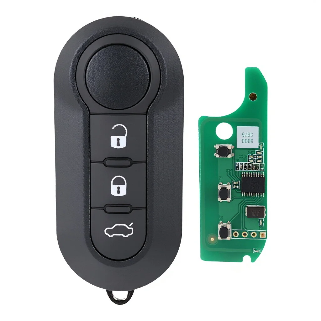 433MHz 46 chip for Fiat Marelli/Delphi system folding remote car key